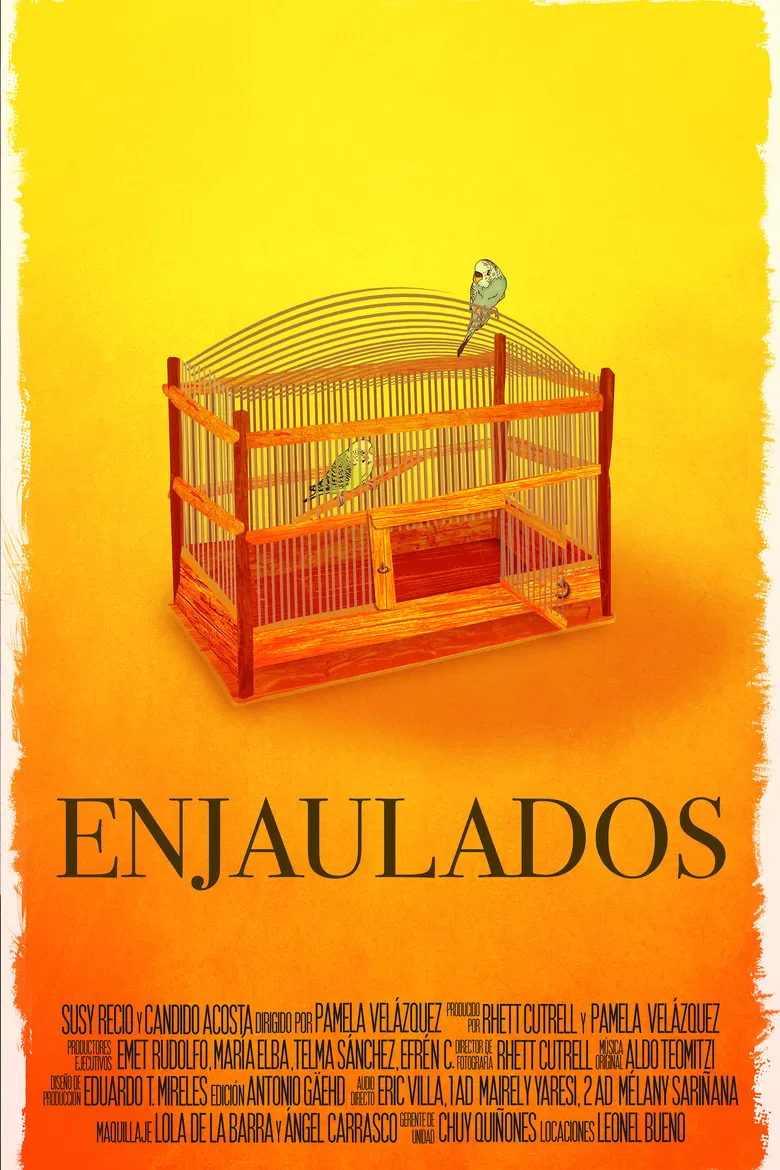 Enjaulados poster background