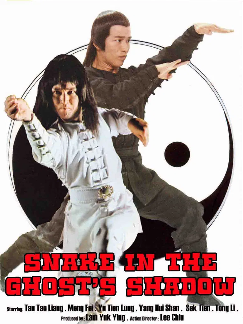 Snake In The Ghosts Shadow poster background