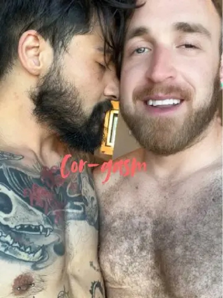 Cor-gasm poster background