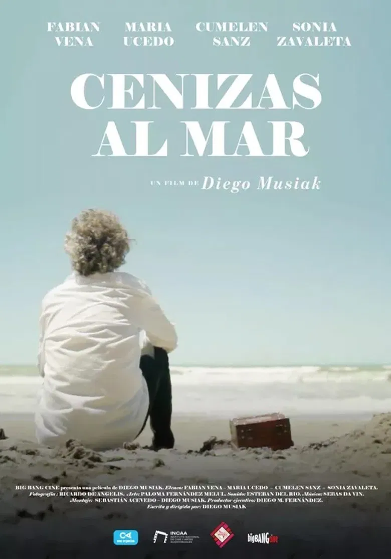 Cenizas al mar poster background