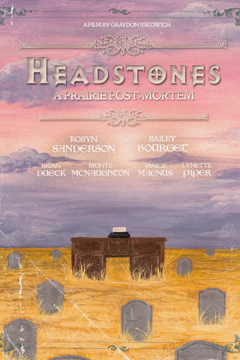 Headstones poster background