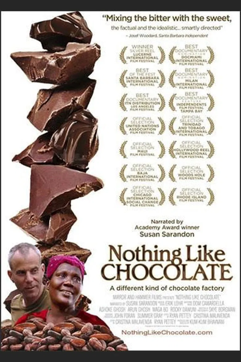 Nothing Like Chocolate poster background