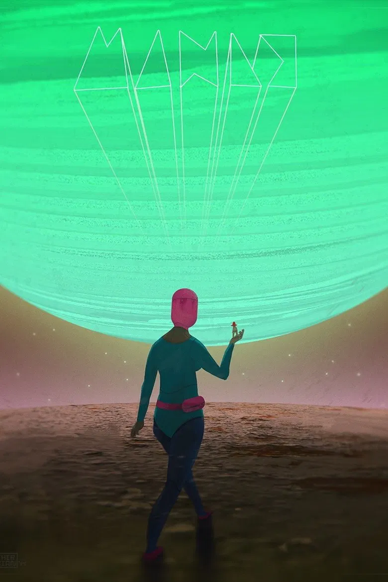 Manly poster background