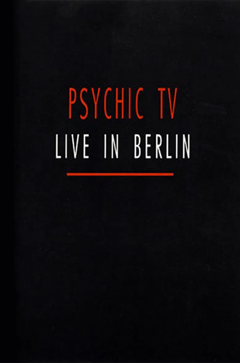 Live in Berlin poster background