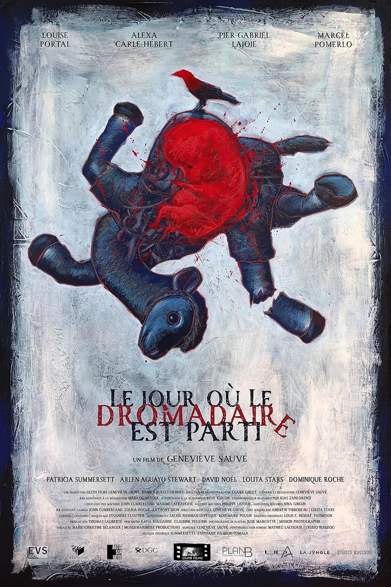 The day the dromedary left poster background