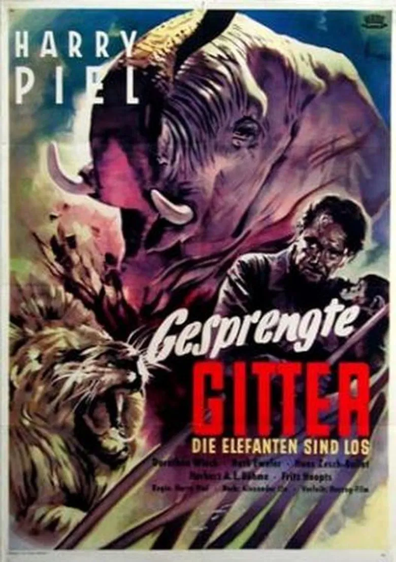 Elephant Fury poster background