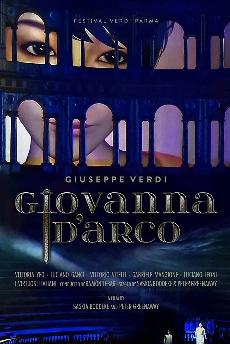 Giovanna D'Arco poster background