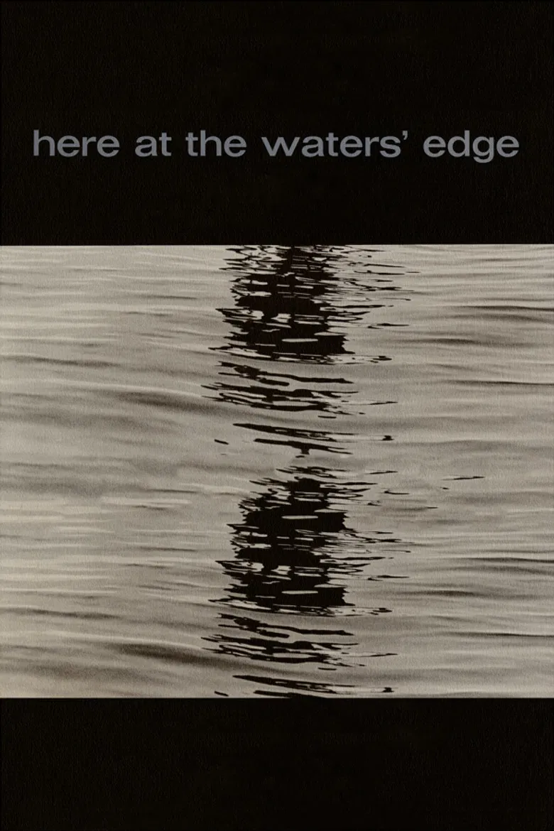 Here at the Water's Edge poster background