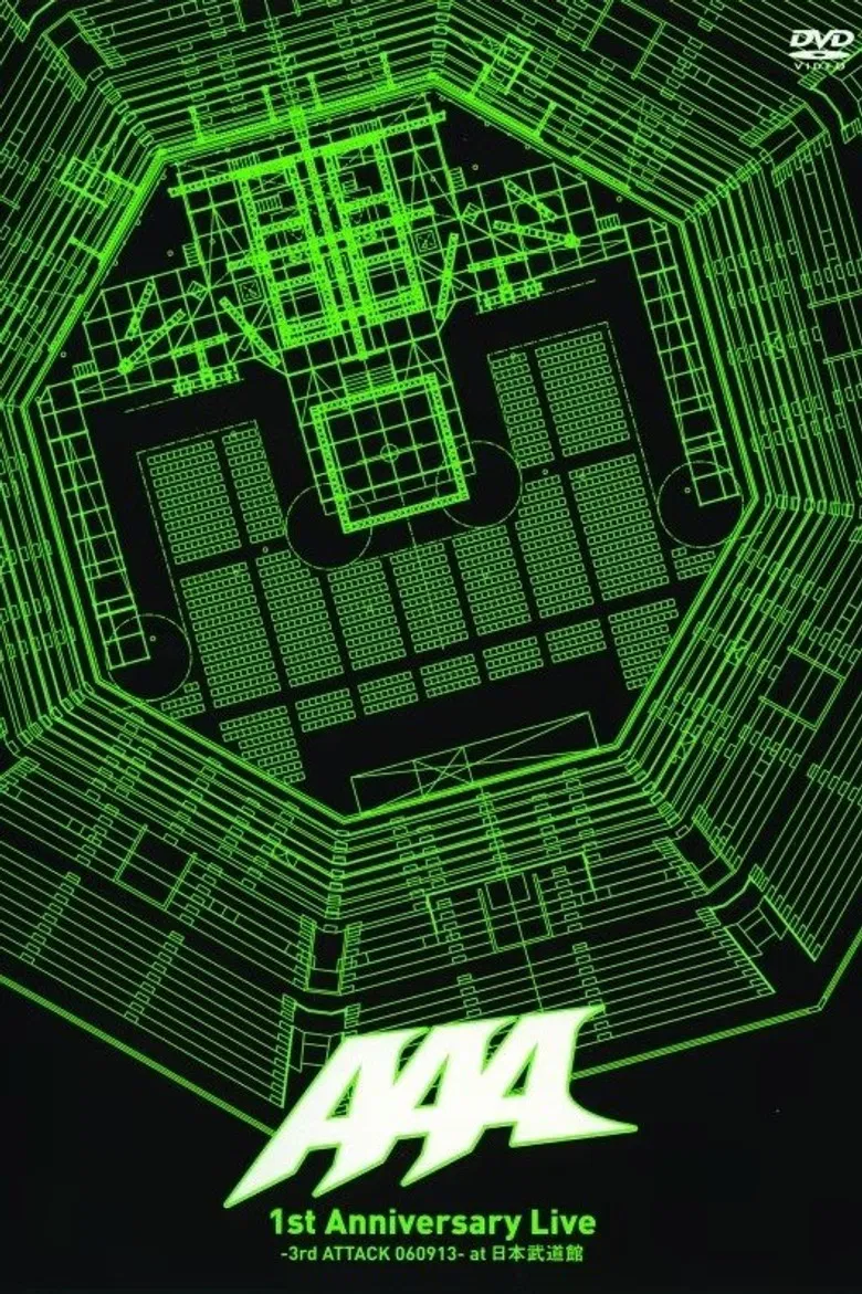 AAA 1st Anniversary Live -3rd ATTACK 060913- at Nippon Budokan poster background