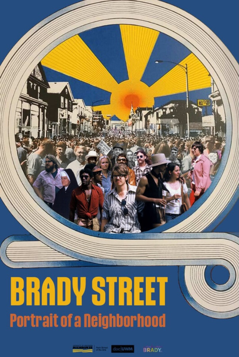 Brady Street: Portrait of a Neighborhood poster background