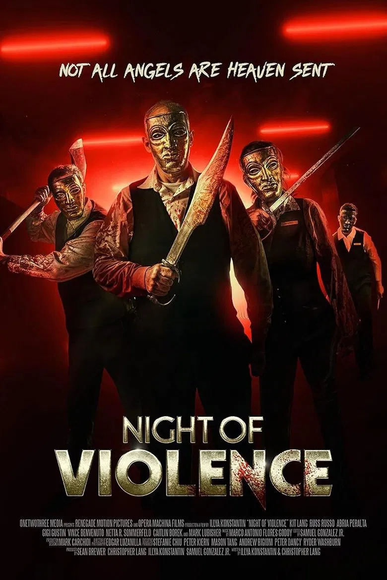 Night of Violence poster background