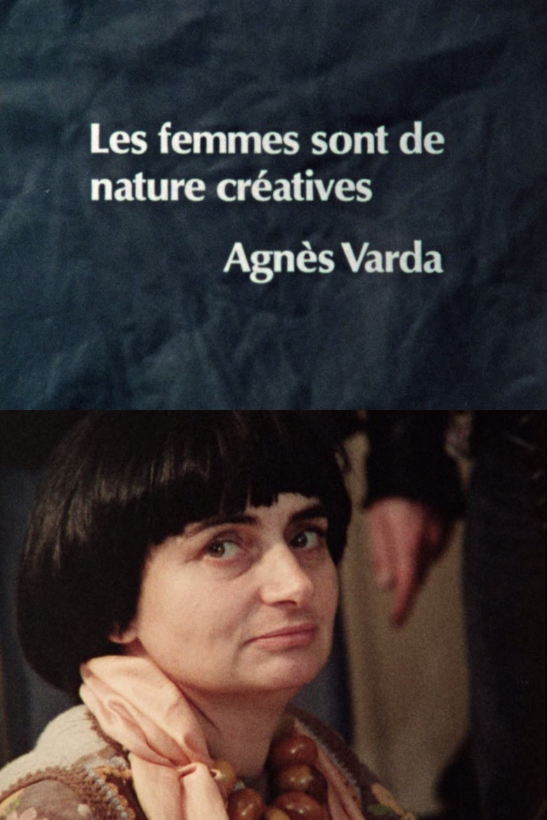 Women Are Naturally Creative: Agnès Varda poster background