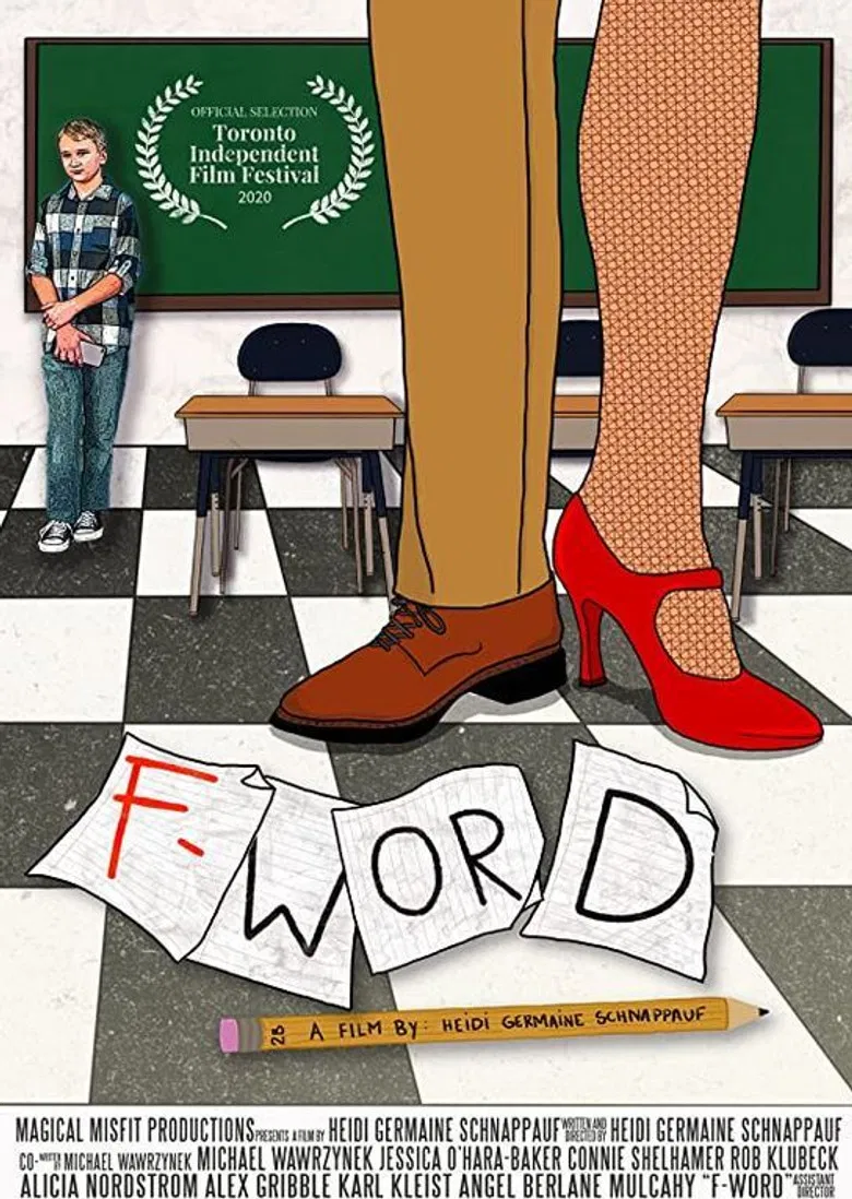 F-Word poster background
