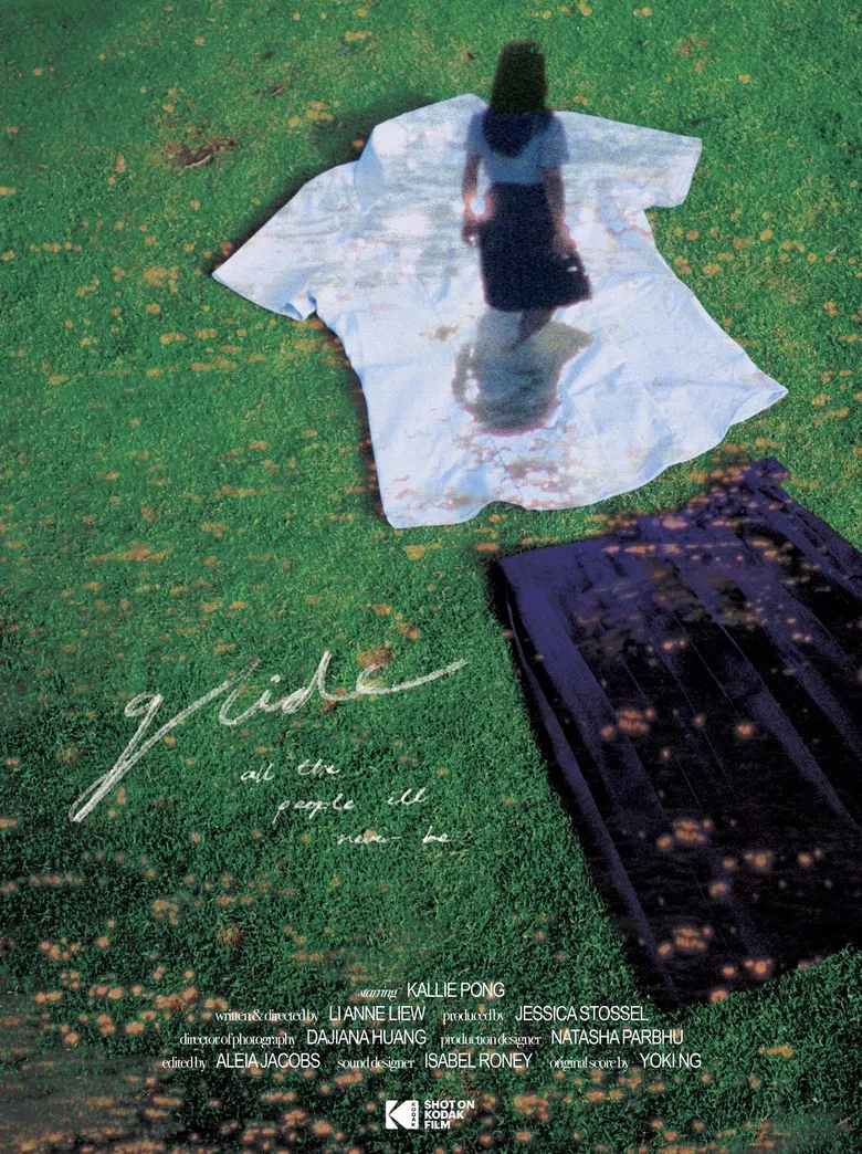 glide (all the people I'll never be) poster background