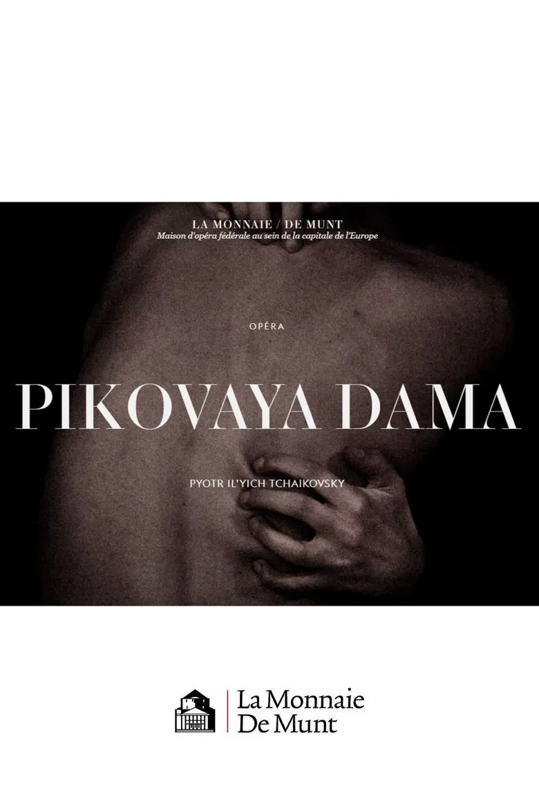 The Queen of Spades - La Monnaie poster background