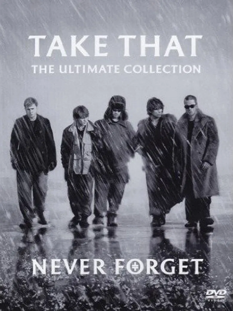 Take That - Never Forget - The Ultimate Collection poster background