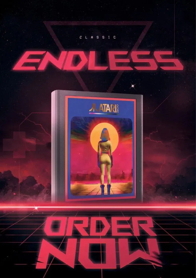 Endless poster background