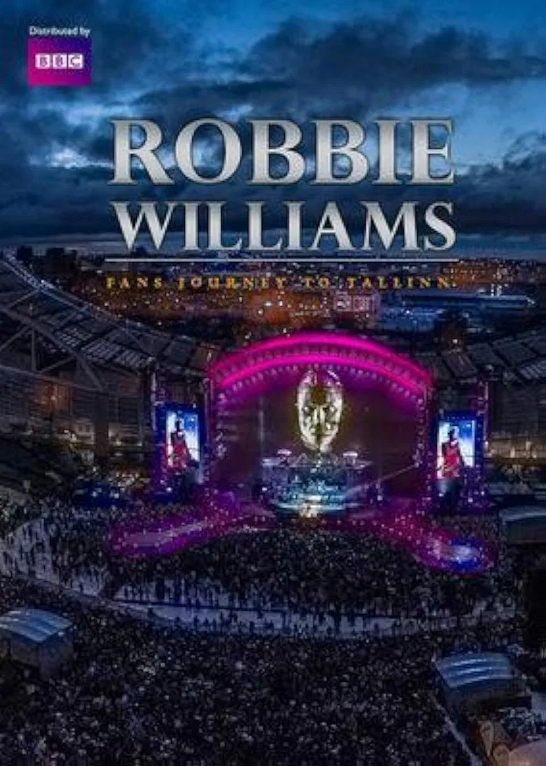 Robbie Williams: Fans Journey to Tallinn poster background