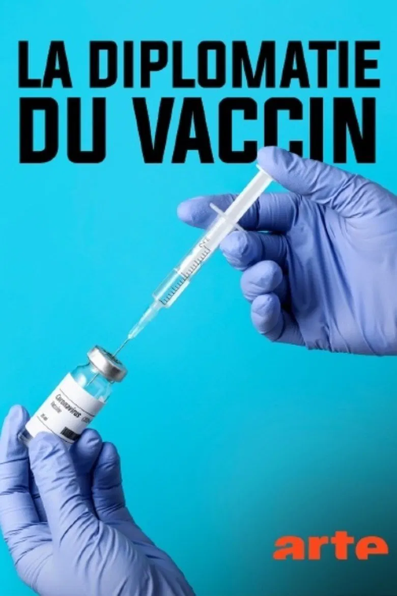 Vaccine Diplomacy poster background