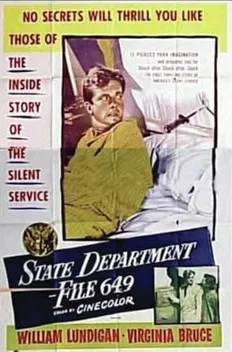 State Department: File 649 poster background