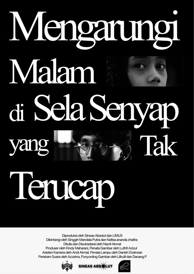 Drifting Through the Silences Night poster background