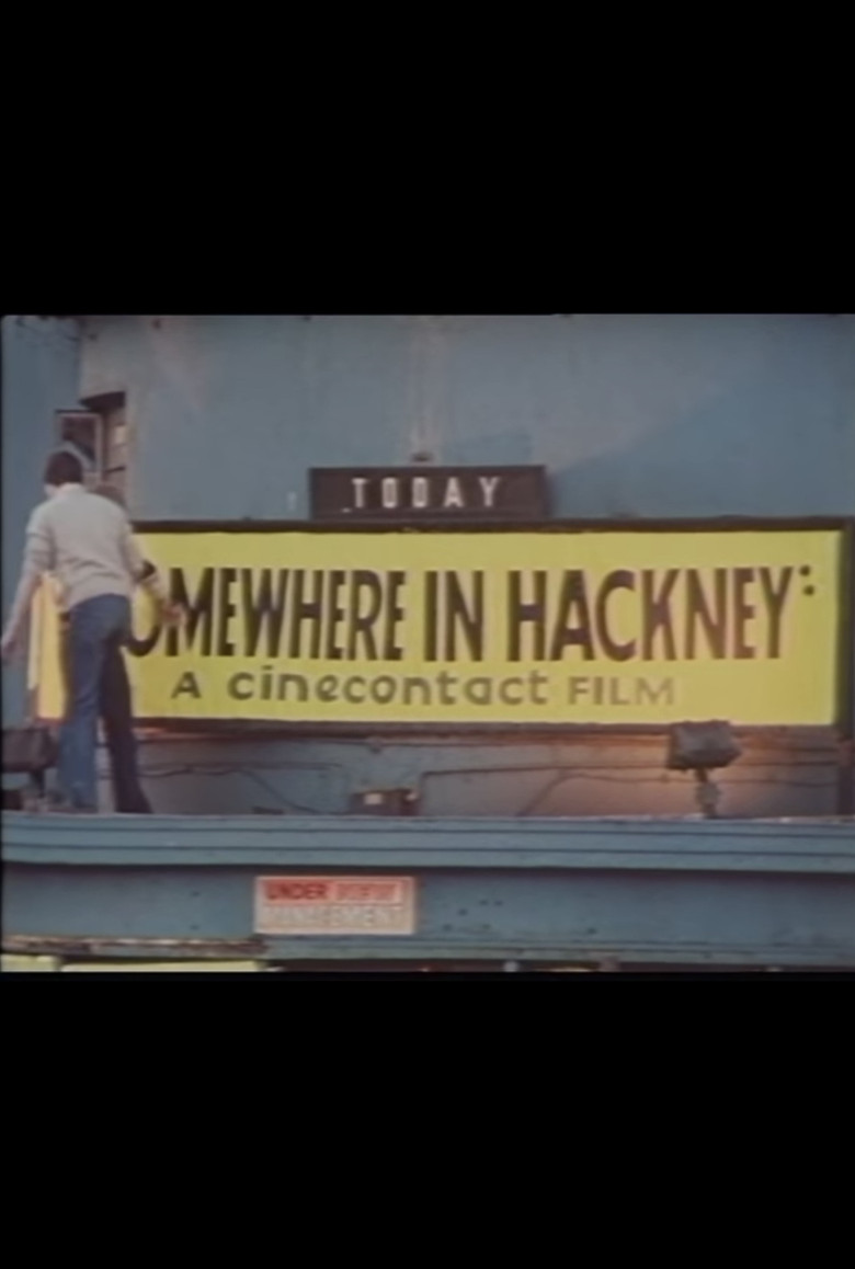 Somewhere in Hackney poster background