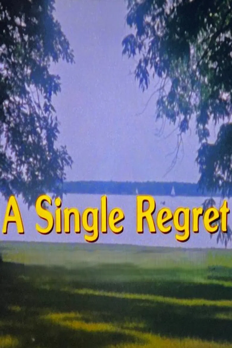 A Single Regret poster background