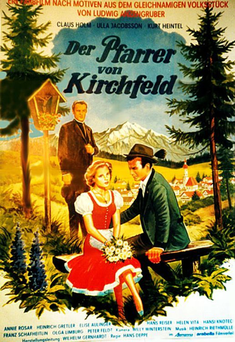 Der Pfarrer von Kirchfeld poster background