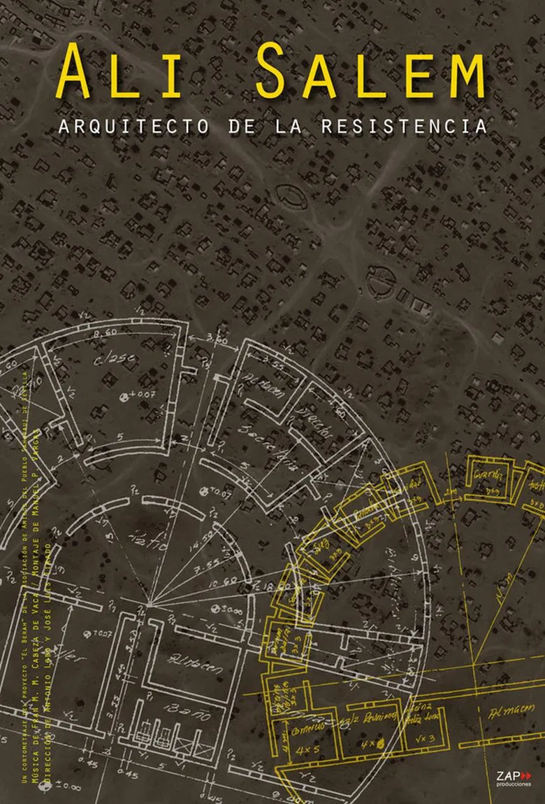 Ali Salem, architect of resistance poster background