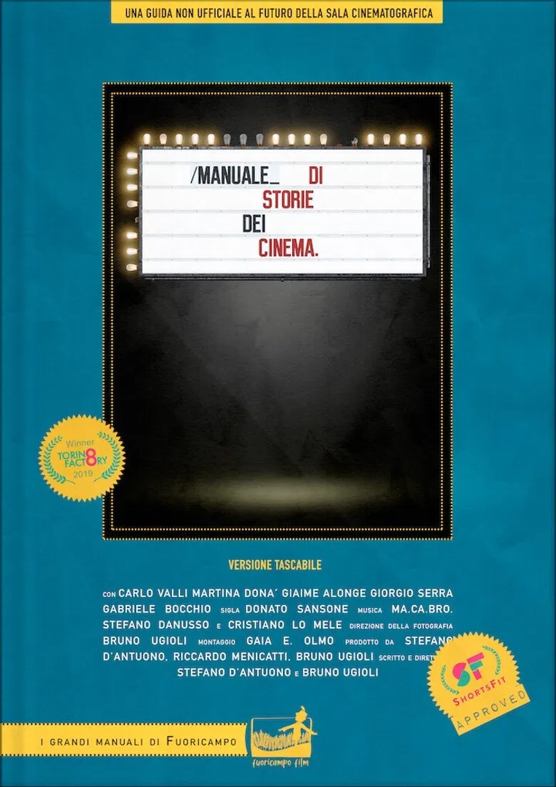 Handbook of Movie Theaters’ History poster background