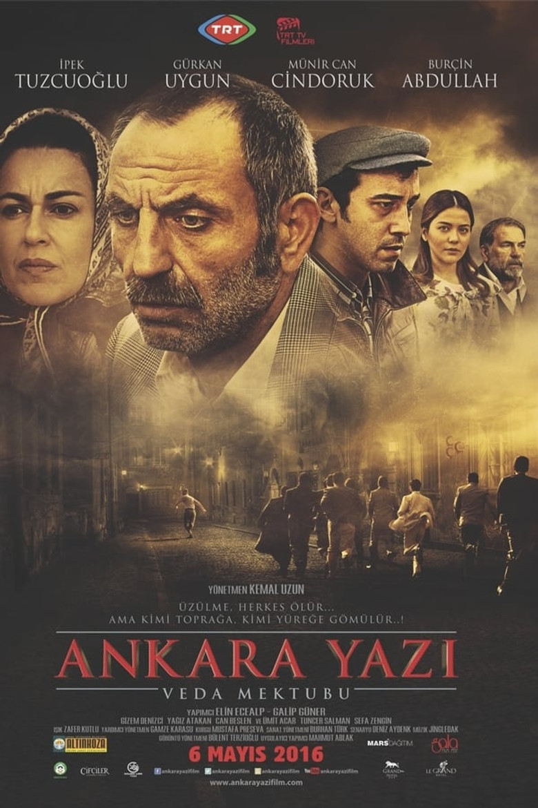 Ankara Yazı: Veda Mektubu poster background