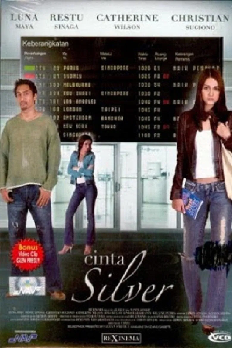 Cinta Silver poster background
