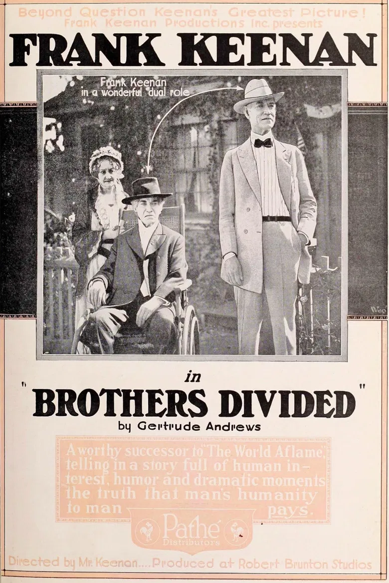 Brothers Divided poster background
