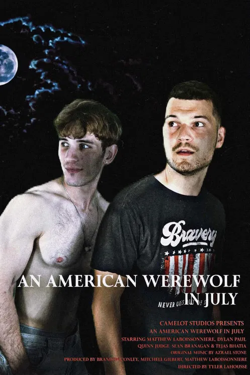 An American Werewolf in July poster background