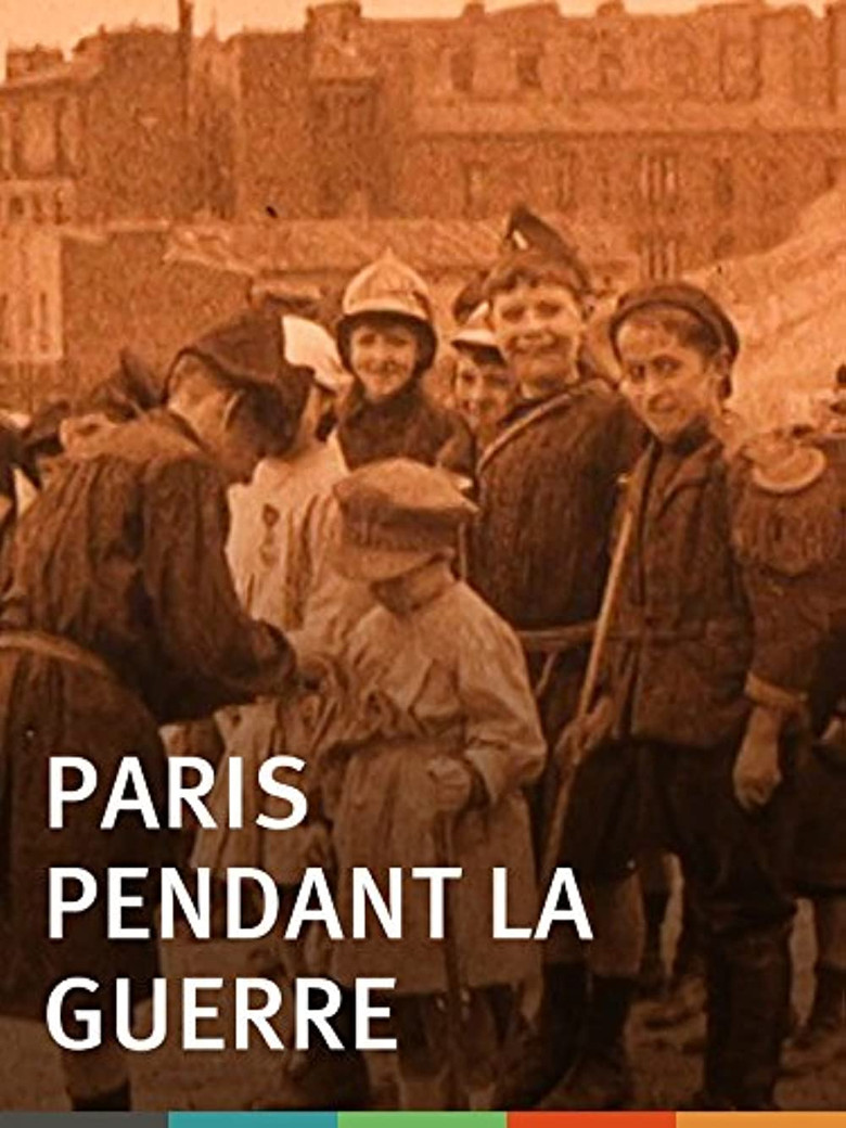 Paris During the War poster background