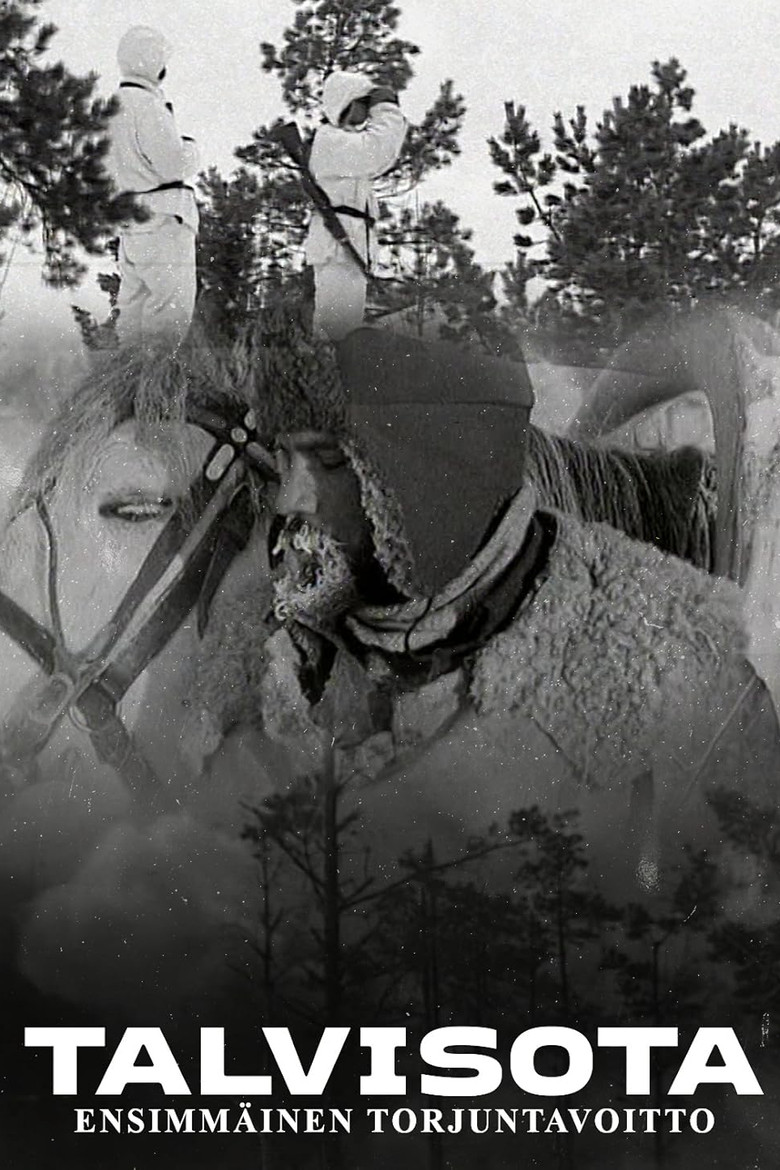 Talvisota - ensimmäinen torjuntavoitto poster background