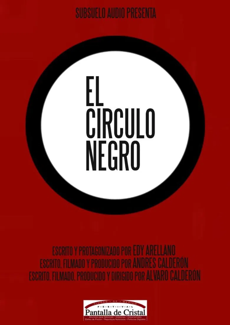 El circulo negro poster background