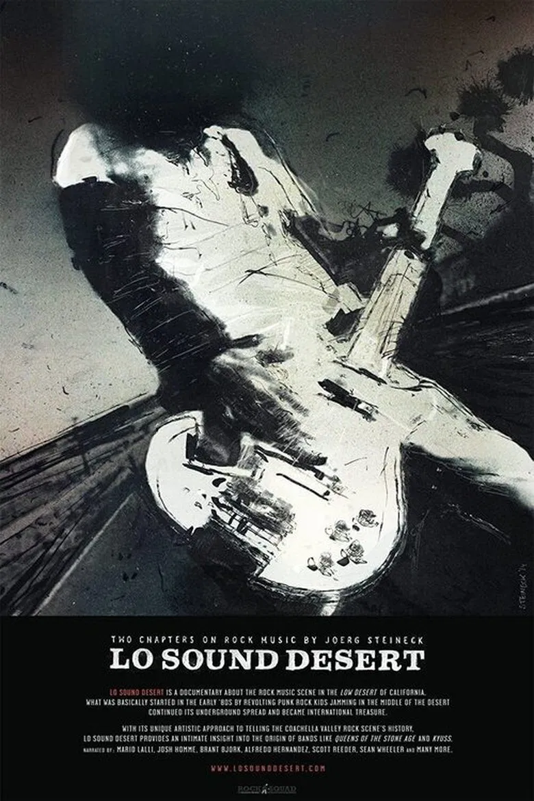 Lo Sound Desert poster background