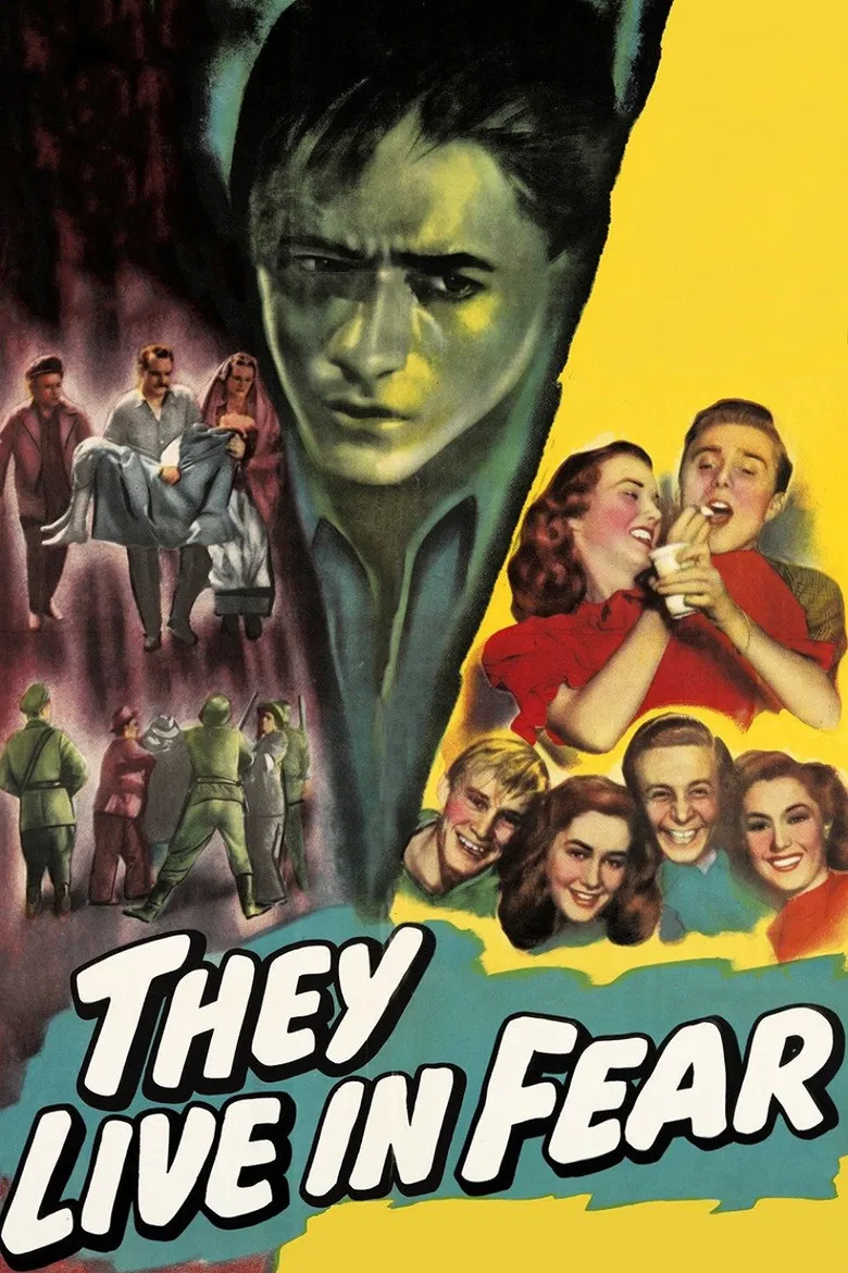 They Live in Fear poster background