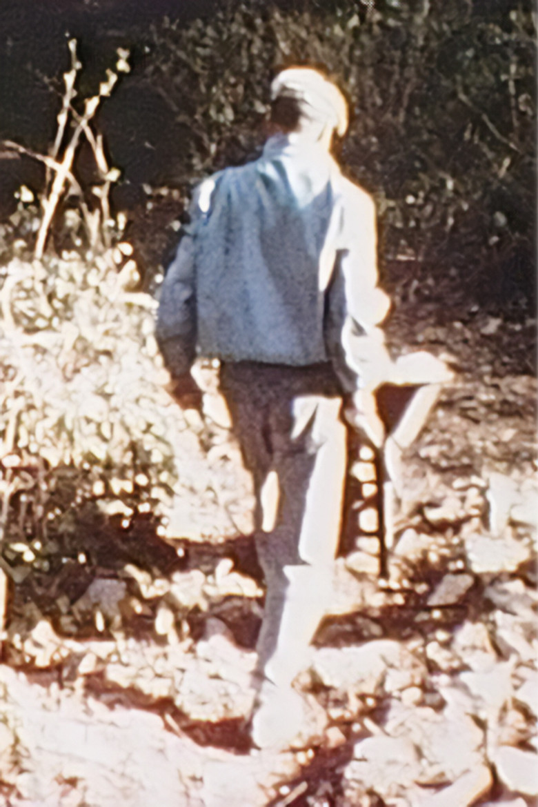 This Kind of Thing - He and Us (Bruce Baillie) poster background