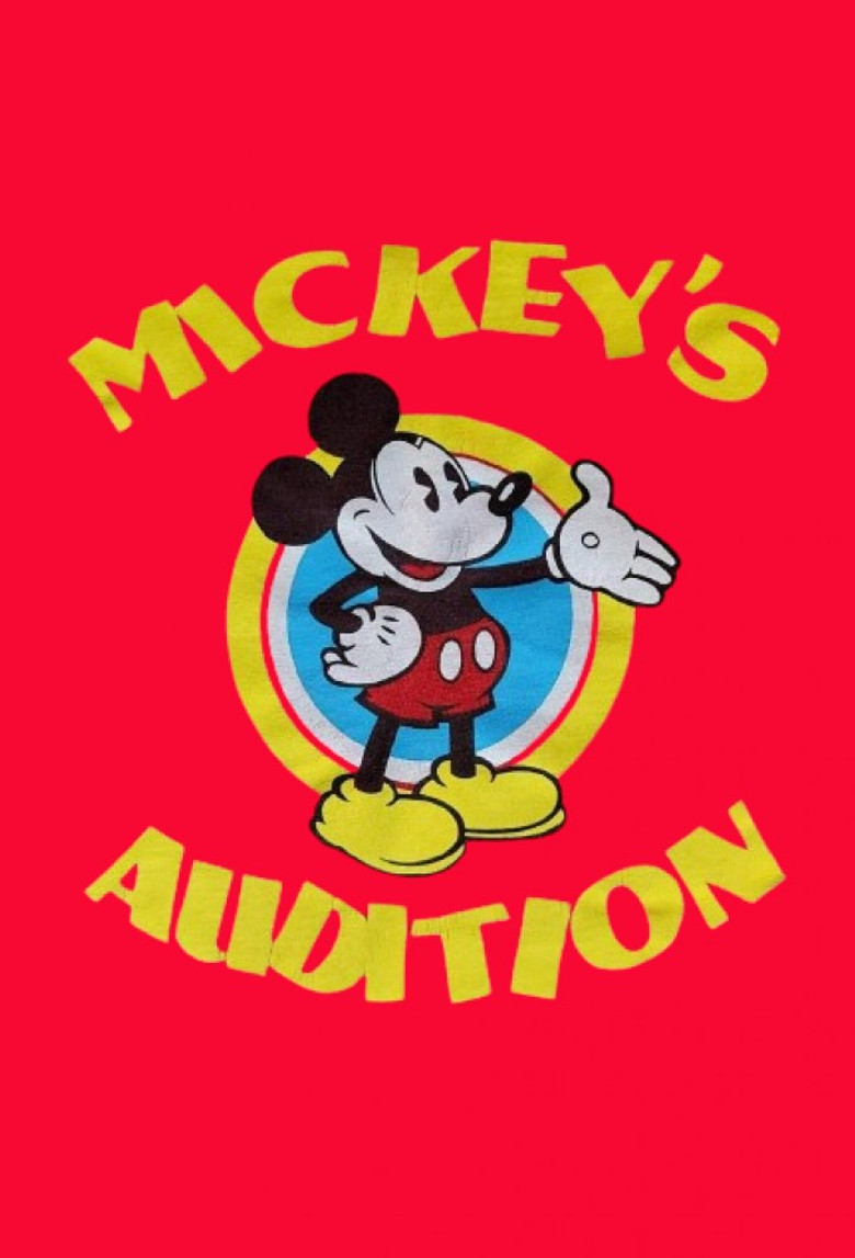 Mickey's Audition poster background