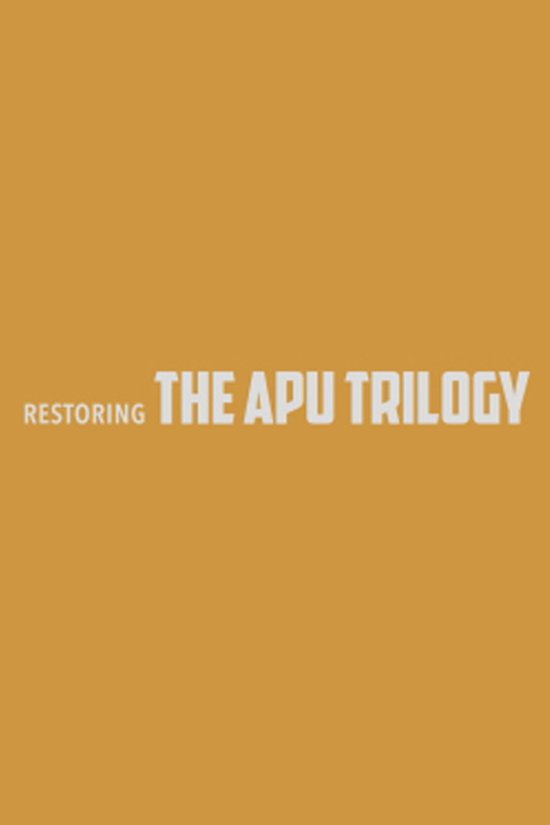 Restoring the Apu Trilogy poster background
