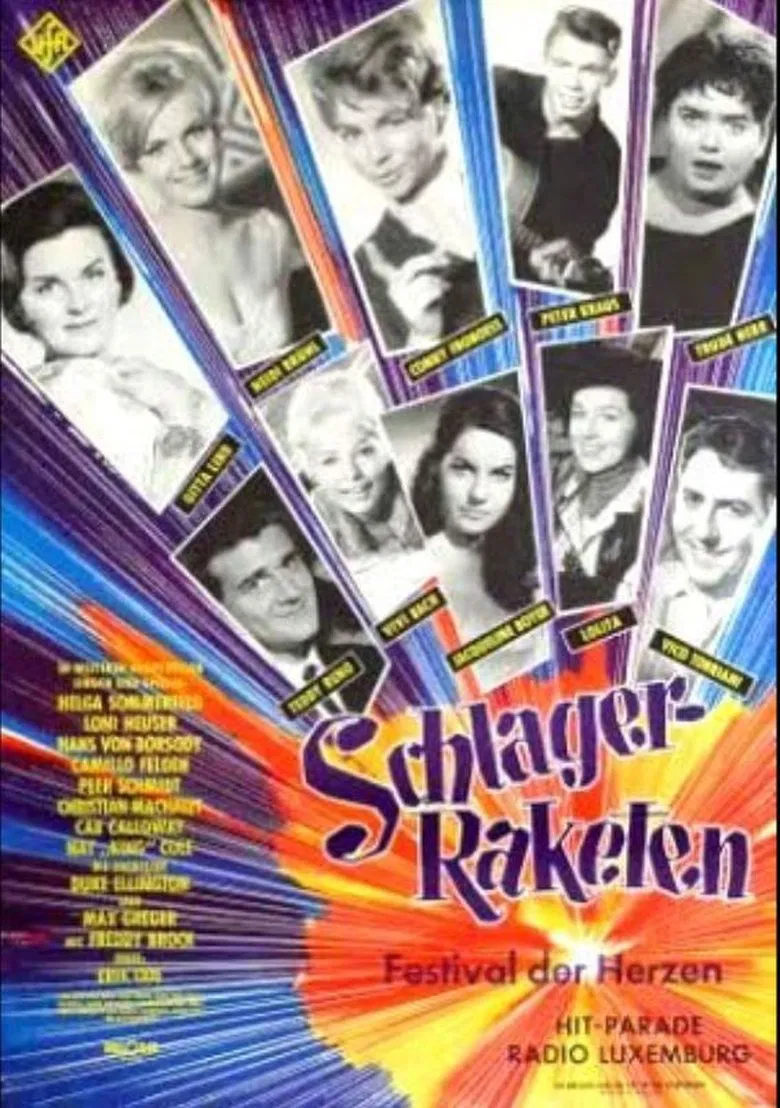 Schlager-Raketen poster background