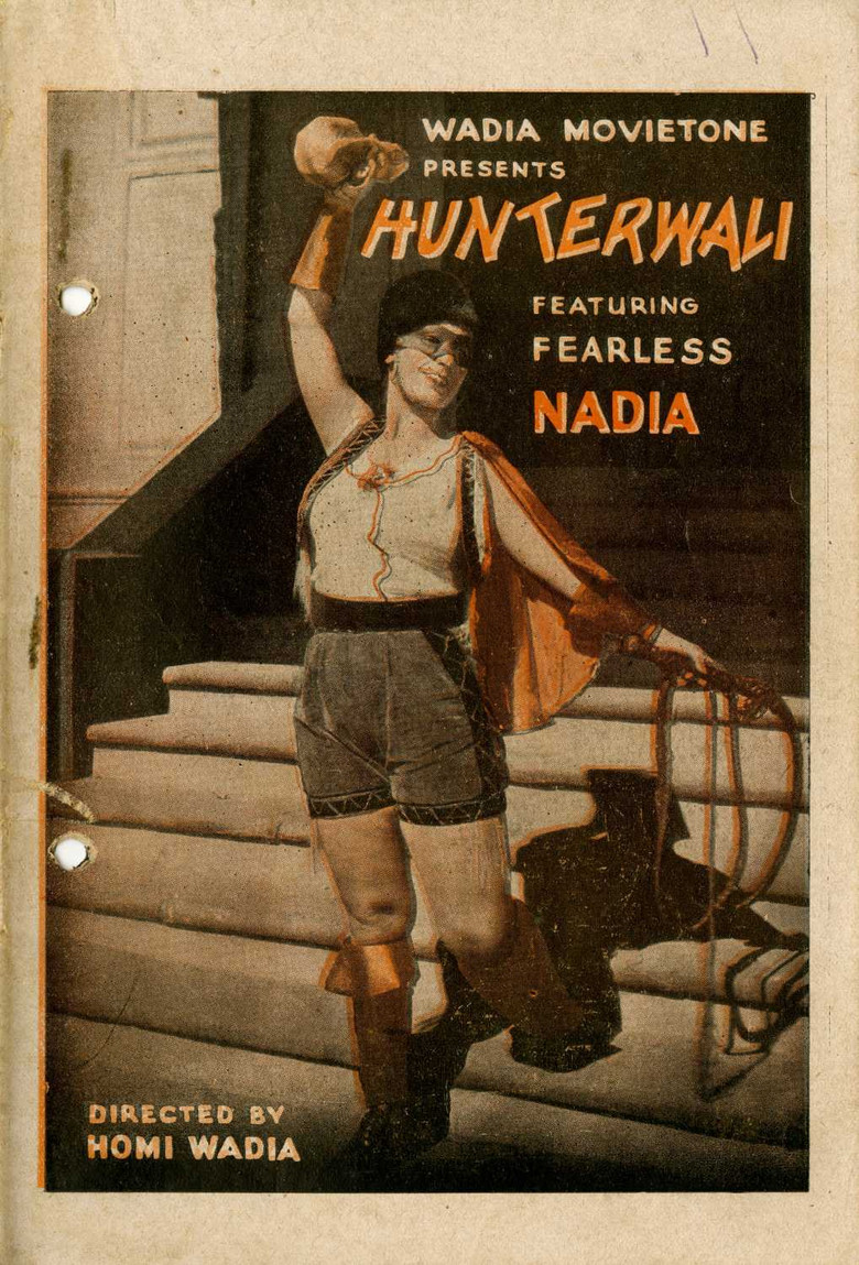 Fearless: The Hunterwali Story poster background
