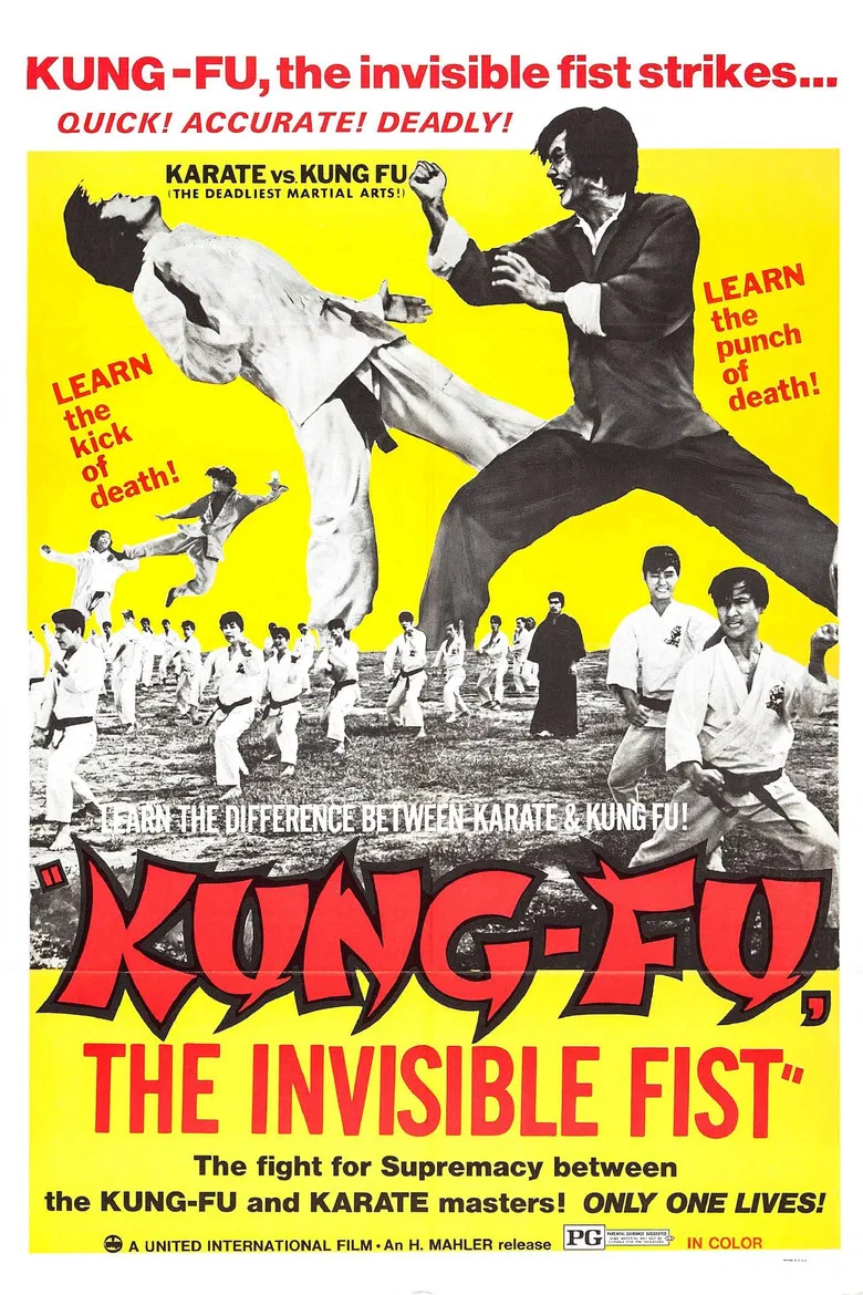 Kung Fu: The Invisible Fist poster background
