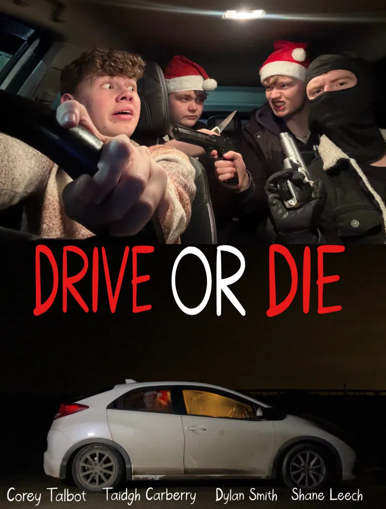 Drive or Die poster background
