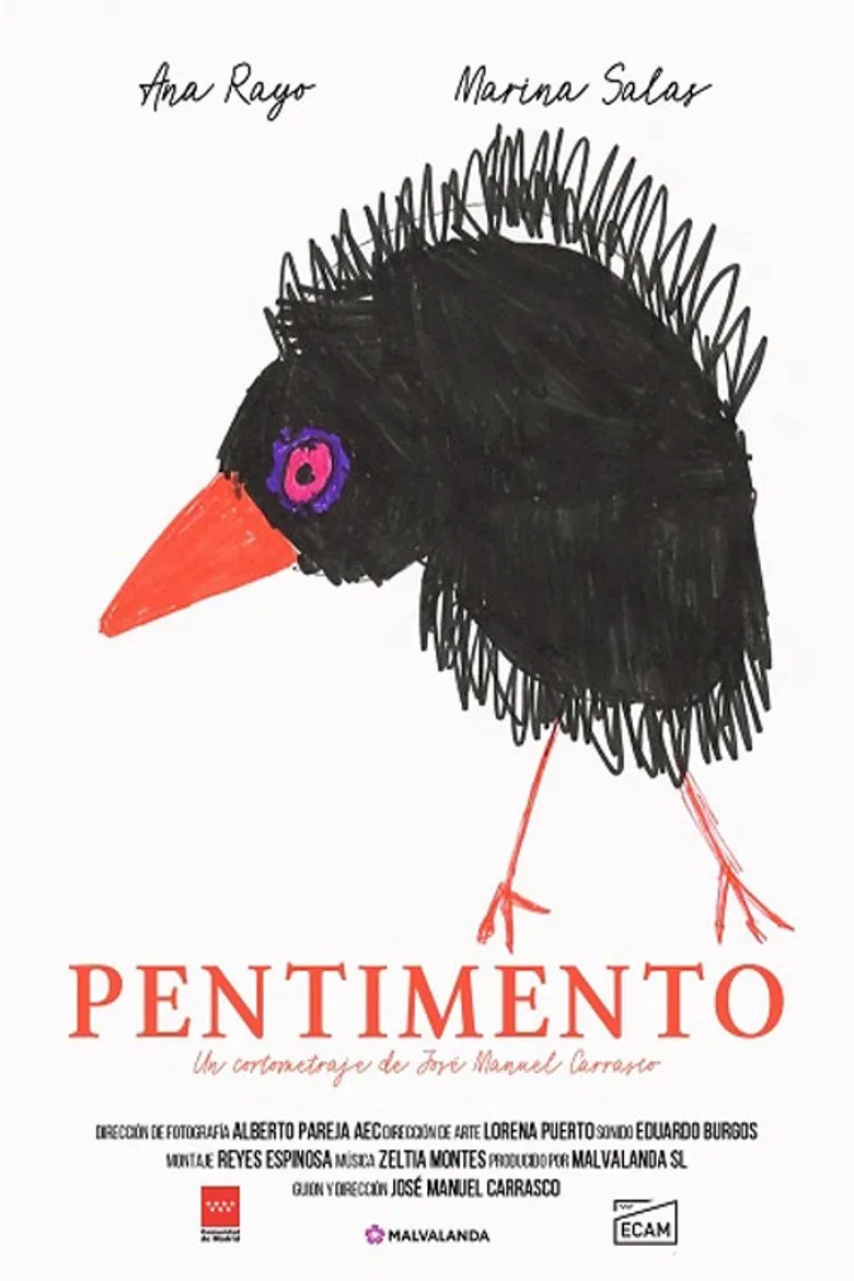 Pentimento poster background