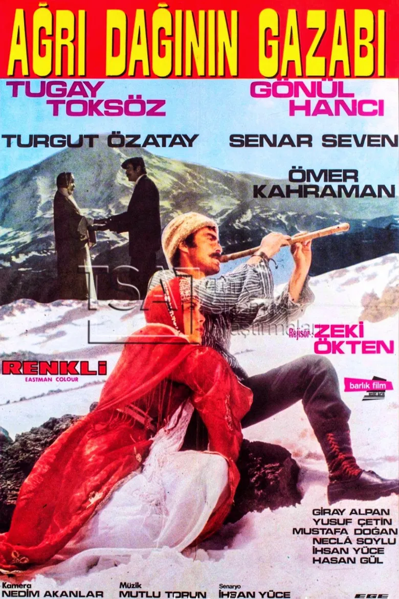 Ağrı Dağı'nın Gazabı poster background