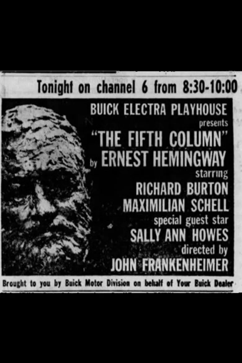 The Fifth Column poster background