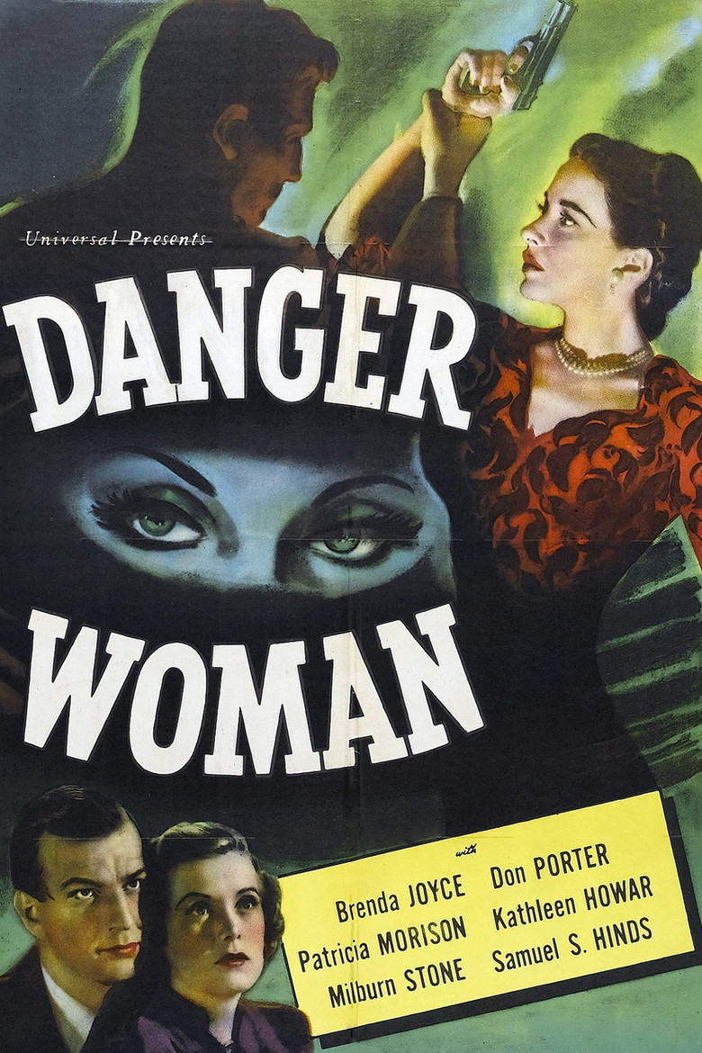 Danger Woman poster background
